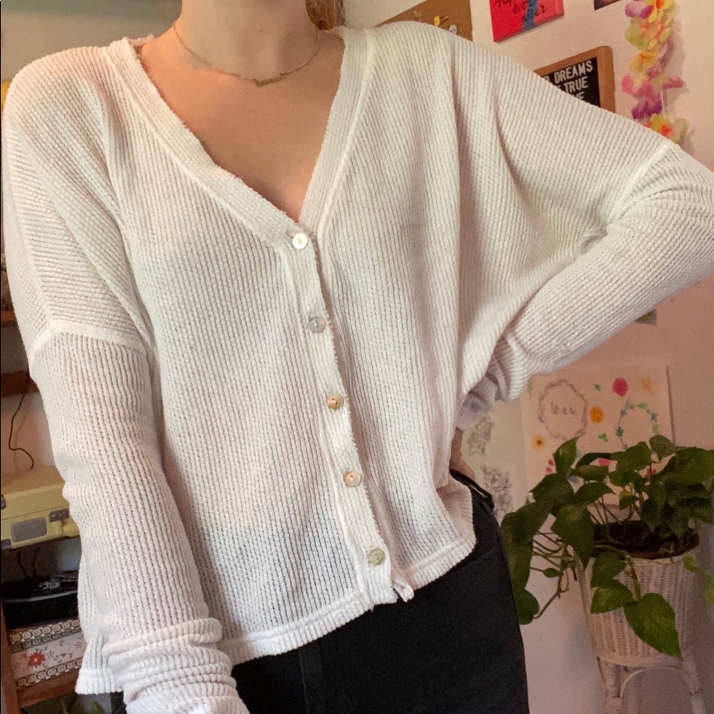 White Urban Sweater